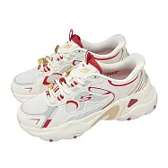 Skechers 休閒鞋 D Lites 5.0 Slip-Ins 女鞋 白 紅 新年特別款 馬年 輕量 老爹鞋 800033WRD 26cm WHITE/RED