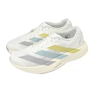 adidas 慢跑鞋 Adizero Evo SL M 男鞋 米白 運動鞋 緩震 愛迪達 KI9543 30cm WHITE/YELLOW