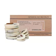 【STONEGLOW】自然元素系列香氛蠟 124g #聖木