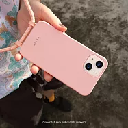 INJOY malliPhone 17/16/15/14/13/12/SE3 系列 可拆式 Urban Basic 櫻花粉 背繩防摔手機殼 A款 iPhone 17 Pro (6.3)