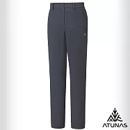 【ATUNAS 歐都納】女款輕量竹炭彈性休閒長褲/吸濕排汗/抗臭透氣/大尺碼A1PA2543W- S 黑