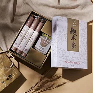 《大呷麵本家》白金禮盒(香蔥醬1罐+2包450g原味紙捲麵條)