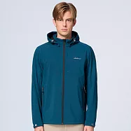 【荒野wildland】男彈性超輕三層山旅機能外套134孔雀藍 XL 134孔雀藍