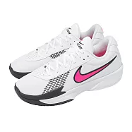 Nike 籃球鞋 Air Zoom G.T. Cut Academy EP 男鞋 白 桃紅 氣墊 緩震 FB2598-108 31cm WHITE/PINK