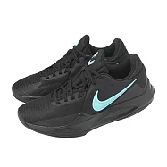 Nike 籃球鞋 Precision 6 VI 男鞋 黑 蒂芬妮綠 緩震 低筒 IO7605-040 27cm BLACK/BLUE