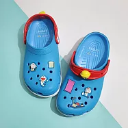 Crocs 洞洞鞋 Doraemon Classic Clog K 中大童鞋 經典哆啦A夢克駱格 七彩 涼拖鞋 21169290H