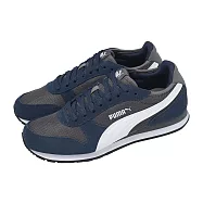 Puma 休閒鞋 ST Miler 男鞋 黑 白 麂皮 復古 拼接 板鞋 401622-04 27cm BLACK/WHITE/GUM