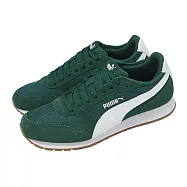 Puma 休閒鞋 ST Miler 男鞋 綠 白 麂皮 復古 拼接 板鞋 401622-08 26.5cm GREEN/WHITE