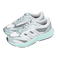 adidas 慢跑鞋 Lightblaze Glow 女鞋 銀灰 藍 緩震 運動鞋 愛迪達 JP6327