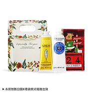 L&rsquo;OCCITANE 歐舒丹 限量聖誕倒數護手霜雙入組-多款可選-聖誕交換禮物-航空版 乳油木+果漾馬鞭草