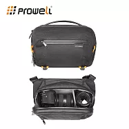 Prowell WIN-23527 防潑水戶外攝影包 專業單眼/微單 相機包 輕便側背包 斜背包 可調隔板 可綁三腳架 黑色