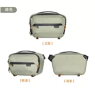 Prowell WIN-23527 防潑水戶外攝影包 專業單眼/微單 相機包 輕便側背包 斜背包 可調隔板 可綁三腳架 綠色