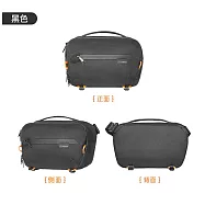 Prowell WIN-23527 防潑水戶外攝影包 專業單眼/微單 相機包 輕便側背包 斜背包 可調隔板 可綁三腳架 黑色