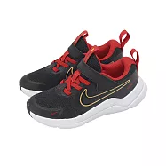 Nike 慢跑鞋 Cosmic Runner PSV 中童 小朋友 黑 紅 魔鬼氈 運動鞋 IQ9799-001