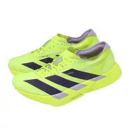 adidas 競速跑鞋 Adizero Adios Pro 4 M 男鞋 螢光黃 紫 緩震 運動鞋 愛迪達 JP6623 24.5cm YELLOW/PURPLE