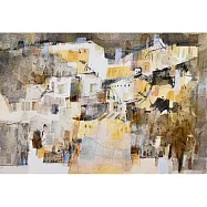 【玲廊滿藝】林惠玲-穿行8-被光覆寫的街廓19x26cm