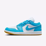 Nike Wmns Air Jordan 1 Low [DC0774-104] 女 運動休閒鞋 低筒 AJ1 水藍 25cm 藍/白