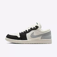 Nike Air Jordan 1 Low [IO2242-101] 男 運動休閒鞋 AJ1 低筒 奶白 黑灰 綠松石 24cm 白/黑