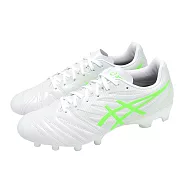 Asics 足球鞋 Ultrezza Club 3 2E 寬楦 男鞋 白 綠 皮革 抓地 軟釘 亞瑟士 1101A059101 25.5cm WHITE/GREEN GECKO