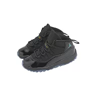 Nike 休閒鞋 Jordan 11 TD 小童 學步鞋 黑 藍 Gamma Blue 喬丹 AJ11 378040-047 12cm BLACK/BLUE