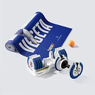 Byzoom Fitness 七龍珠Z 收藏組 25公斤(55磅)15段重量 達爾款 可調式啞鈴 健身墊 四星龍珠按摩球