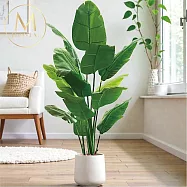 【Floral M】招財納福旺宅天堂鳥1.8公尺室內大型仿真植栽(贈送花盆)