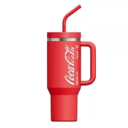 GERM格米 可口可樂聯名款不銹鋼冰霸杯 1200ml(保溫杯/隨行杯/吸管杯/保冰杯) 紅