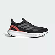 Adidas Pureboost 5 W [JH6452] 女 慢跑鞋 運動鞋 路跑 反光 緩震 耐磨 黑 粉橘 23.5cm 黑/粉紅