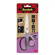 3M Scotch&trade; 開箱剪刀超銳利不銹鋼 7吋 SS-U-P7
