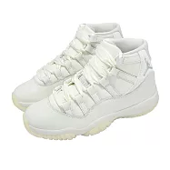 Nike 休閒鞋 Wmns Air Jordan 11 Retro 女鞋 男鞋 珍珠白 Pearl AR0715-110 23.5cm WHITE/IVORY