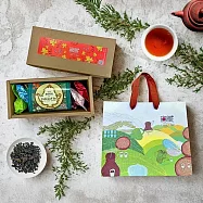 【無藏】Z4 臺灣十大特色茶風味輪低碳禮盒|環保補充包|永續茶葉綠色送禮