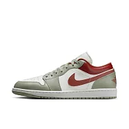 NIKE AIR JORDAN 1 LOW 男 籃球鞋 553558133 US11 白綠色