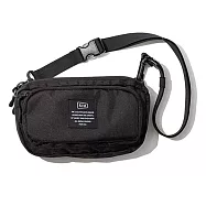 日本KiU 156-900 黑色 防水肩背袋 黑色