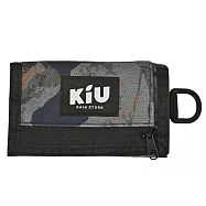 日本KIU 278-367 祥獅山 三折短夾 戶外活動必備~功能強大, D型環, 小物前袋, 防水 祥獅山