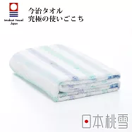 【日本桃雪】今治小花浴巾 (蝴蝶藍) | 鈴木太太公司貨