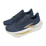 Brooks 慢跑鞋 Glycerin Max 2 男鞋 藍 金 超級甘油極致系列 厚底 緩震 運動鞋 1104791D485 26.5cm NAVY/GOLD