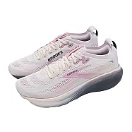 Brooks 慢跑鞋 Adrenaline GTS 25 女鞋 灰 粉紅 緩震 支撐 運動鞋 1204431B693 24.5cm MAUVE/EBONY/PINK