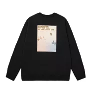 The North Face U FREERIDE CREW GRAPHIC - AP 男女圓領套頭衫-NF0A8F0SJK8 XS 黑色