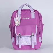 三麗鷗休閒背包 附贈立體吊牌 庫洛米-紫