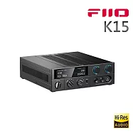 FIIO K15 桌上型解碼耳機功率擴大機-黑色款