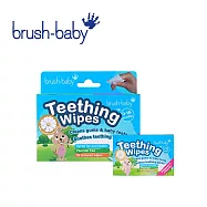 Brush Baby 嬰兒手指棉巾 - 乳牙清潔(含洋甘菊)(20入)