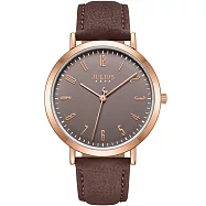 JULIUS 聚利時 最初計時 皮革經典文青腕錶 JA-1017(九色/37.5mm) 美咖德咖