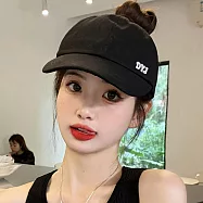 seoul show首爾秀 韓系INS半空頂棒球帽四季男女防曬遮陽帽 黑色