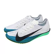 Nike 田徑釘鞋 ZoomX Dragonfly 2 Elite 男鞋 長距離 白 綠 碳板 緩震 FZ9315-102 28cm WHITE/GREEN