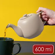 《La Cafetiere》英國 石陶茶壺 - 淺杏600ml - 淺杏600ml