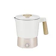 imami 飛享鍋|雙電壓迷你折疊快煮鍋 奶油拿鐵