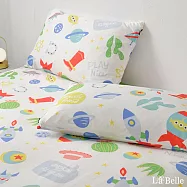 義大利La Belle《Disney-三眼怪宇航奇趣》海島針織信封枕套--2入