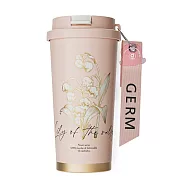 GERM格米 鈴蘭系列閃耀保溫杯 500ml(隨行杯/吸管杯/保溫杯/保冰杯) 霧粉