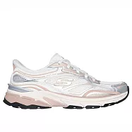 Skechers 思克威爾 Stamina Sport [150710WSLP] 女 休閒鞋 Y2K 復古 白 銀 棕 23.5cm 白/棕