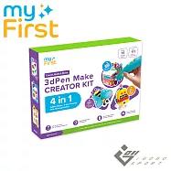 myFirst 3D Pen Make 3D列印筆創作套組 藍色